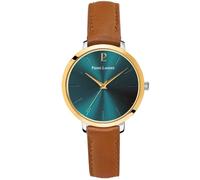 Montre Femme - PIERRE LANNIER - Chouquette - Acier Bicolore - Cuir Marron - Étanchéité 30m