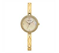 Montre femme Pierre Lannier Leia acier doré - Couleur Jaune - Bracelet acier