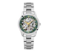 Pierre Lannier - Montre Automatique Thea - Automatic Mouvement de Montre - Epaisseur du boîtier: 10.6 mm - Largeur du boîtier: 35.5 mm - Acier Inoxydable - Vert - 5 ATM