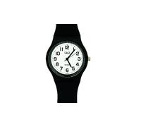 Montre femme Q&Q Ø 35mm analogique 5 BAR bracelet silicone noir