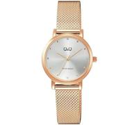 Montre Femme - Q&Q - C35A-007PY - Analogique-Numérique - Acier Inoxydable - Doré