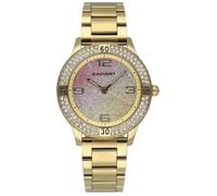 Radiant - Collection Frozen - Montre analogique à Quartz. Montre pour Femme. Bracelet de Montre avec Cadran doré et Bracelet en Acier Inoxydable. Taille 36mm. 3ATM.