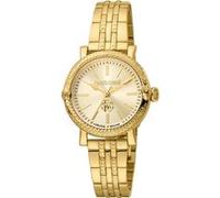 Montre Quartz Femme - Roberto Cavalli by Franck Muller - RV1L193M0051 - Acier inoxydable - Cadran Or - 30 mm