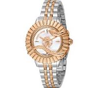 Roberto Cavalli Femmes Analogique Quartz Montre avec Bracelet en Acier Inoxydable RV1L213M0091