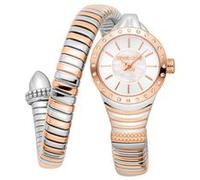 Roberto Cavalli Femmes Analogique Quartz Montre avec Bracelet en Acier Inoxydable RC5L114M0085