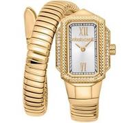Roberto Cavalli Femmes Analogique Quartz Montre avec Bracelet en Acier Inoxydable RC5L115M0035