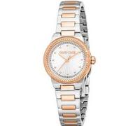 Roberto Cavalli Femmes Analogique Quartz Montre avec Bracelet en Acier Inoxydable RC5L117M0075