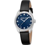 Roberto Cavalli Femmes Analogique Quartz Montre avec Bracelet en Cuir RC5L118L0015