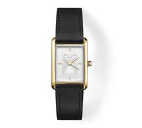 Montre femme - ROSEFIELD - Heirloom White Gold - Cuir noir - Quartz - Chic