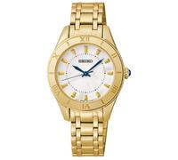 Montre femme - SEIKO - MUJER SRZ434P1 - Doré - Blanc - Rond - Quartz