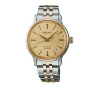 Montre femme - SEIKO - Presage Cocktail - Automatique - Cadran jaune - Bracelet acier