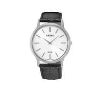 Montre Femme - Seiko - SUP873P1 - Quartz - Solaire - Cuir noir - 38mm