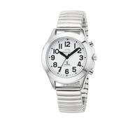 Montre Femme - SELVA CREATIONS - Master Time Talking II - Argent - Blanc - Analogique
