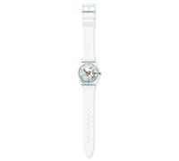 Montre femme - SWATCH - CLEARLY GENT - Bracelet en TPU - Cadran analogique - Style classique