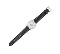 Montre femme tendance - EBTOOLS - Quartz - Bracelet en cuir PU - Noir