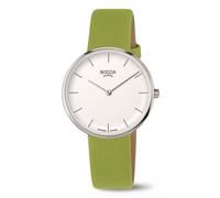 Montre Femme Titanium 3327-07 Titan Vegan En Cuir De Pomme Vert Pomme