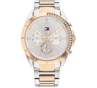 Tommy Hilfiger Montre Analogique Multifunction à Quartz pour Femme avec Bracelet en Acier Inoxydable à Deux Coloris - 1782387