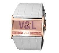 Montre femme - V & L - TEMPO ROYAL VL036605 - Quartz - Analogique - Acier inoxydable