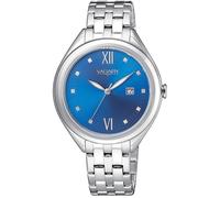 Montre Femme - Vagary By Citizen - Flair - Argenté/Acier - Cadran Bleu - Étanchéité 5 ATM