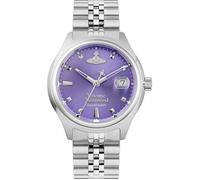 Montre Femme - VIVIENNE WESTWOOD - Lyra VV311PPSL - Cadran nacre rose - Boîtier acier 32 mm - Quartz 5 ATM