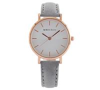 Montre Femmes à Bracelet en Cuir, Montre à Quartz Analogiques éLéGantes pour Femmes Adolescent Simple ÉLéGant Classique
