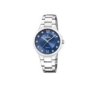 Festina Femmes Analogique-Numérique Quartz Montre avec Bracelet en Acier Inoxydable