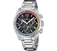 Montre FESTINA pour Femme F20606/3 Boyfriend Boîtier en Acier Inoxydable Gris Bracelet en Acier Inoxydable Gris