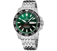 Festina Hommes Analogique-Numérique Quartz Montre avec Bracelet en Acier Inoxydable