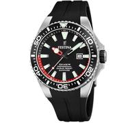 Festina Montre Homme F20664/3 – Bracelet caoutchouc noir, Quartz, Saphir, 20 ATM The Originals
