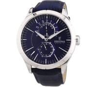 Montre - Festina - Elegance F16573-7 - Cuir bleu - Bracelet croco - Style chic