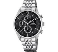 Festina Hommes Analogique-Numérique Quartz Montre avec Bracelet en Acier Inoxydable