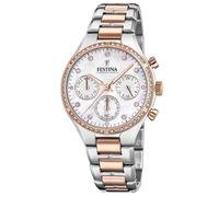Montre FESTINA pour Femme F20403/1 Boyfriend Boîtier en Acier Inoxydable Gris Bracelet en Acier Inoxydable Gris