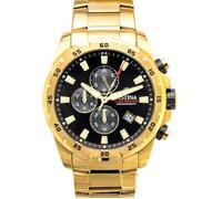 Montre FESTINA pour Homme F20541/4 Chrono Sport Boîtier en Acier Inoxydable Doré Bracelet en Acier Inoxydable Doré