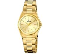 Festina Montre femme F20557/3 – Acier inoxydable 316L doré, Quartz, verre minéral, 5 ATM