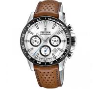 Montre - Festina - F20561/1 - Cuir marron - Chrono Sport - 45mm étanche 10ATM