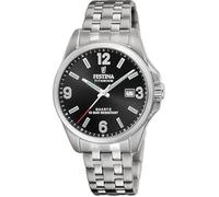 Festina Montre Homme F20696/3 – Quartz, Calendrier, Verre Minéral, 10 ATM – Titane Gris
