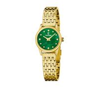 Montre - FESTINA - F20750/5 (Mademoiselle) - cadran vert - acier doré - boîtier 23 mm