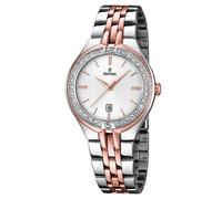 Montre Festina pour femme avec bracelet en acier inoxydable bicolore et date F16868/2