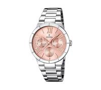 Montre FESTINA pour Femme F16716/3 Boyfriend Boîtier en Acier Inoxydable Gris Bracelet en Acier Inoxydable Gris