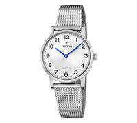 Montre FESTINA pour Femme F20015/5 Swiss Made Boîtier en Acier Inoxydable Gris Bracelet en Acier Inoxydable Gris
