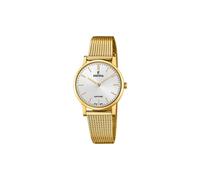 Montre FESTINA pour Femme F20023/1 Swiss Made Boîtier en Acier Inoxydable Doré Bracelet en Acier Inoxydable Doré