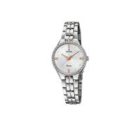 Festina Montre Femme Mademoiselle Analogique Quartz Acier Inoxydable Argent Uf20218/1 Argenté