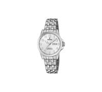 Montre FESTINA pour Femme F20455/1 Acero Clasico Boîtier en Acier Inoxydable Gris Bracelet en Acier Inoxydable Gris