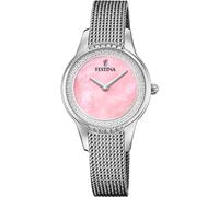 Montre FESTINA pour Femme F20494/5 Mademoiselle Boîtier en Acier Inoxydable Gris Bracelet en Acier Inoxydable Gris