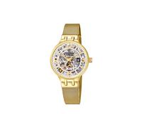 Montre FESTINA pour Femme F20580/1 Automatique Boîtier en Acier Inoxydable Doré Bracelet en Acier Inoxydable Doré