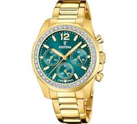 Montre FESTINA pour Femme F20609/6 Boyfriend Rainbow Boîtier en Acier Inoxydable Doré Bracelet en Acier Inoxydable Doré