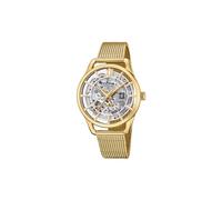 Montre FESTINA pour Femme F20629/1 Automatique Boîtier en Acier Inoxydable Doré Bracelet en Acier Inoxydable Doré