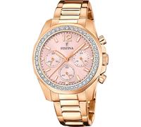 Montre FESTINA pour Femme F20639/6 Boyfriend Rainbow Boîtier en Acier Inoxydable Rose Bracelet en Acier Inoxydable Rose