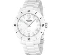 Montre FESTINA pour Femme F20720/1 Ceramic Boîtier en Céramique Blanc Bracelet en Céramique Blanc