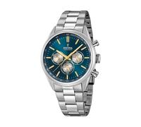 Montre FESTINA pour Homme F16820/C Timeless Chronograph Boîtier en Acier Inoxydable Gris Bracelet en Acier Inoxydable Gris